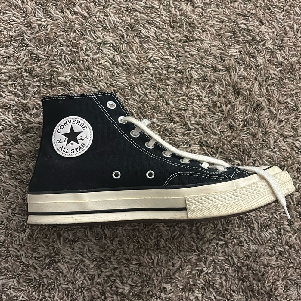 Converse Chuck Taylor 70 High Top | Men’s 9.5 | Good Condition | Black